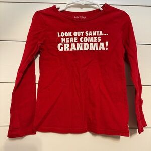 Old Navy Kids Long Sleeve Tee in Red